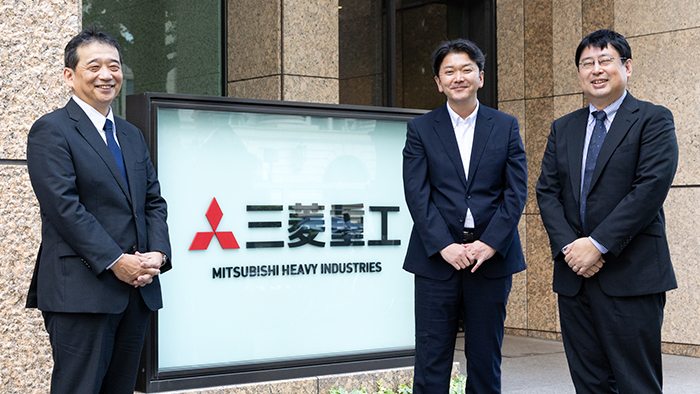 三菱重工業株式会社様のTOP画像