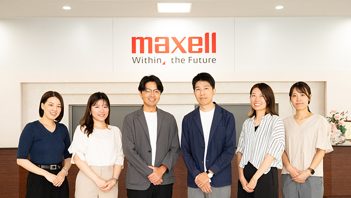 マクセル株式会社のTOP画像