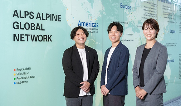 小平様、入部様、山田様の画像