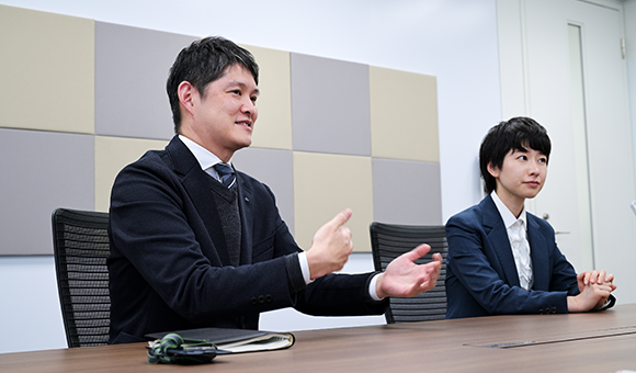 町田様と黒田様の画像