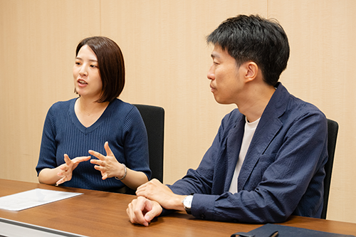 田野様と藤井様の画像