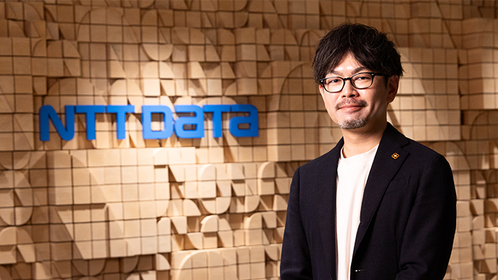 株式会社NTTデータグループ様のTOP画像