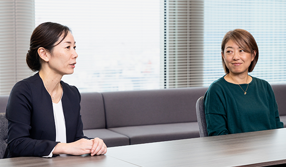 中條様と飯島様の画像