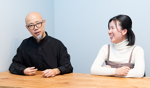 桑田様と江野口様の画像