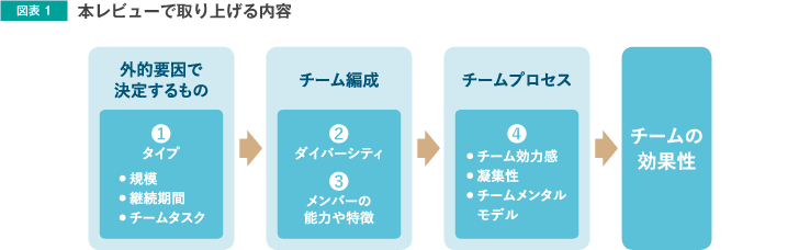 図表1 本レビューで取り上げる内容