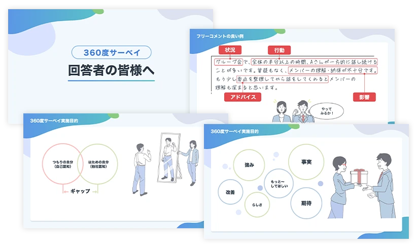 サポートツール360度サーベイ回答者の皆様へ