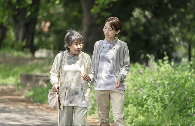 介護散歩