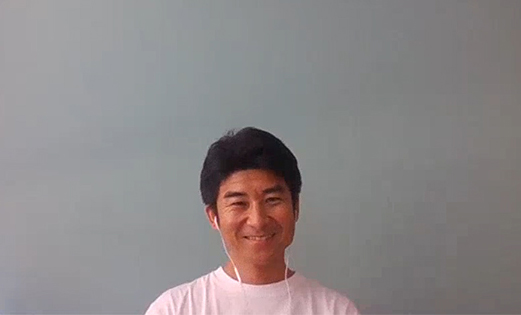 オンライン画面の田口様